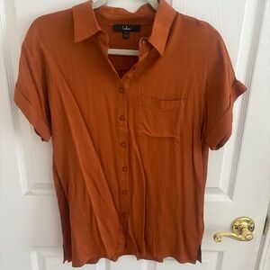 Lulu's Rust Orange Women’s Shirt